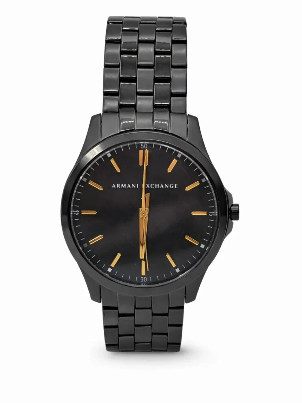 Armani Exchange Hampton AX2144 Men's Black Steel Watch 45mm